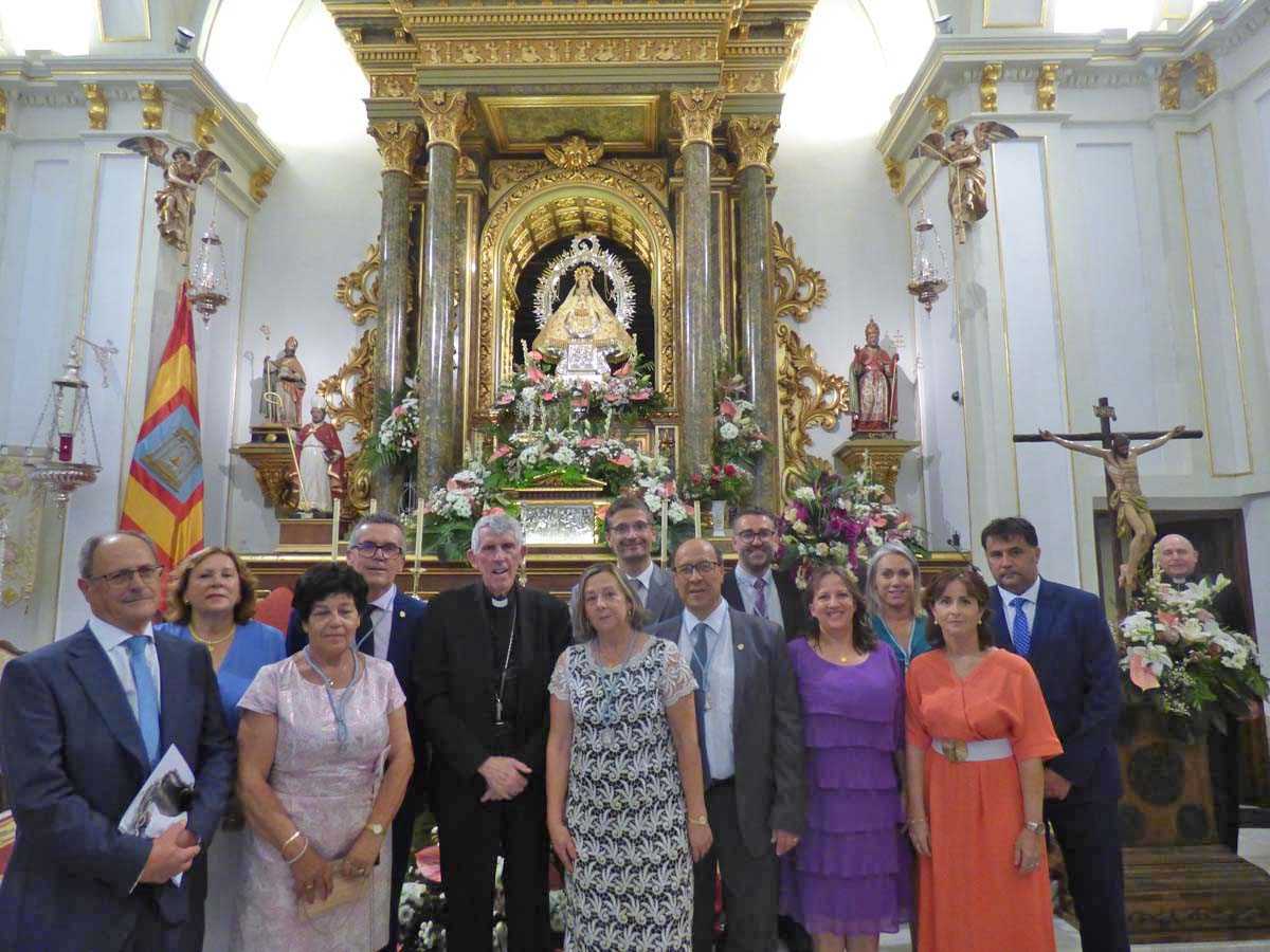 Don Braulio Rodríguez en la Octava de la Virgen 2022