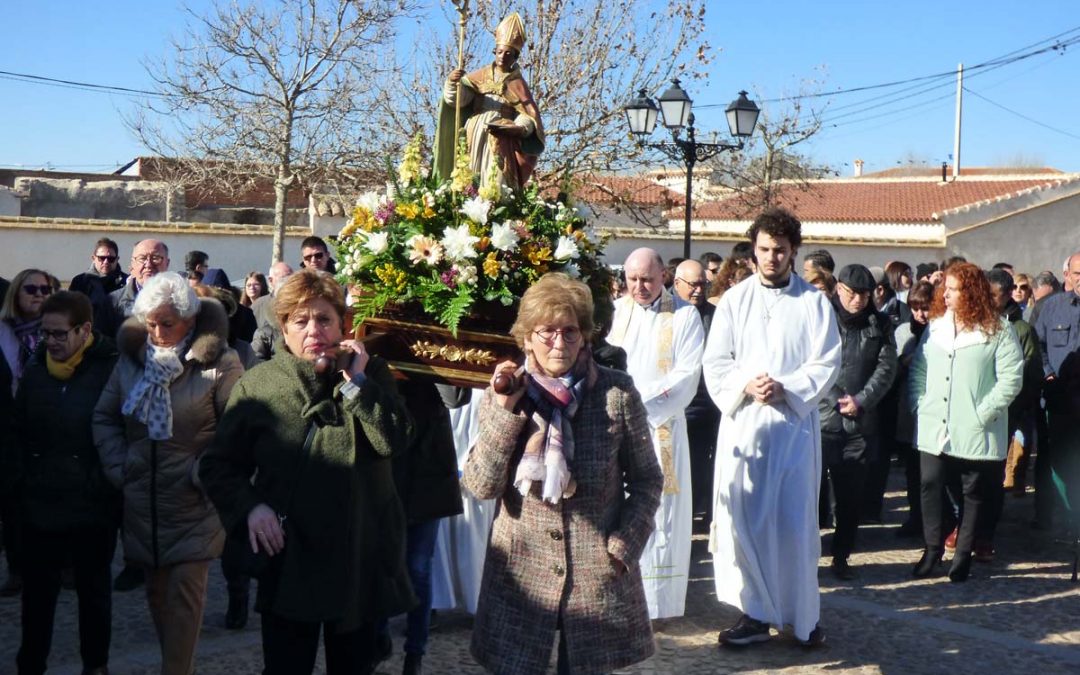 Misa y procesión de San Ildefonso en Casalgordo