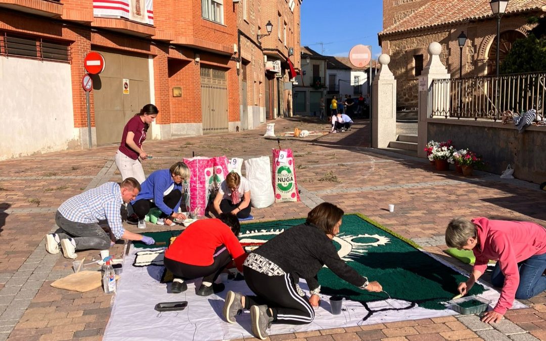 ¿Quieres ayudar a la elaboración de las alfombras del Corpus Christi en Sonseca?