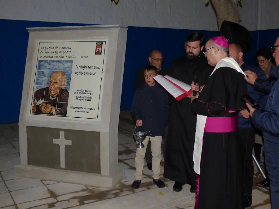Homenaje a don Martín Martín Martín-Tereso, sacerdote sonsecano